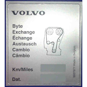 VOLVO ALKATRÉSZ : 5927377-1014999-Volvo-Matrica,vezérléscsere