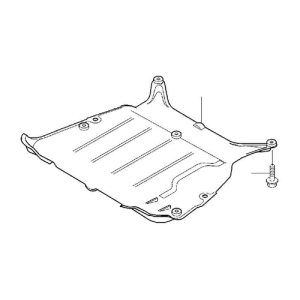 VOLVO ALKATRÉSZ : 30741968-1021329-Volvo-Motor védőlemez
