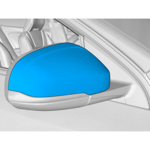 VOLVO ALKATRÉSZ : 39804850-1038505-Volvo-Visszapillantó burkolat utasoldali