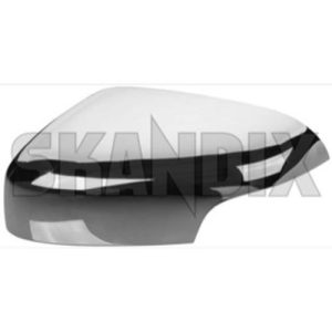 VOLVO ALKATRÉSZ : 1047522 - Visszapillantó burkolat vezetőoldali (Króm)
