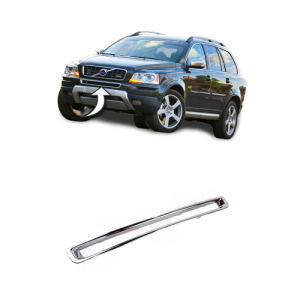 VOLVO ALKATRÉSZ : 30698143 -Első lökhárítóba, középső, króm légbeömlő (2007-)