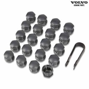 VOLVO ALKATRÉSZ : 31471686 - Kerékcsavar díszkupak klt. - Sötét szürke