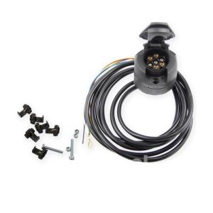 VOLVO ALKATRÉSZ : Csatlakozó aljzat, 7 vezetékes (190 cm)