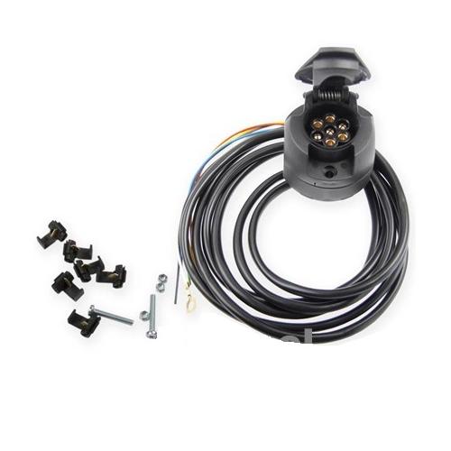 VOLVO ALKATRÉSZ : Csatlakozó aljzat, 7 vezetékes (190 cm)