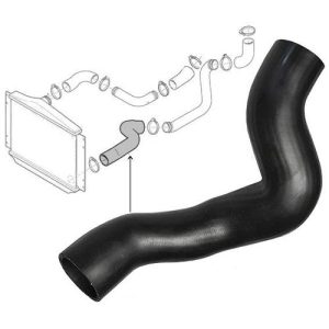 VOLVO ALKATRÉSZ : 8631008 - Turbócső alsó (D5252T)