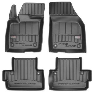 VOLVO ALKATRÉSZ : 39807167,39982177 - Gumiszőnyeg szett, fekete