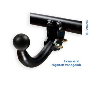 VOLVO ALKATRÉSZ : ST5V280 - Vonóhorog, fix fejjel