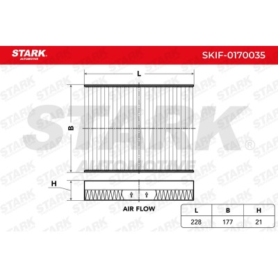 STARK Pollenszűrő - SKIF-0170035