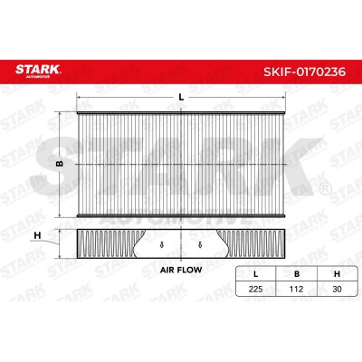 STARK Pollenszűrő - SKIF-0170236 - Image 2