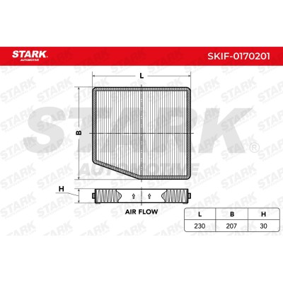 STARK Pollenszűrő - SKIF-0170201