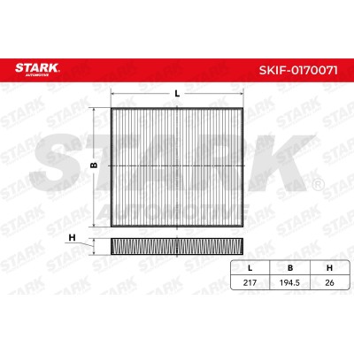 STARK Pollenszűrő - SKIF-0170071
