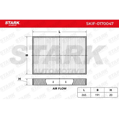 STARK Pollenszűrő - SKIF-0170047 - Image 3