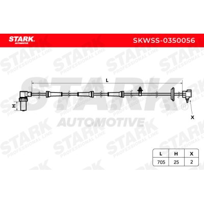 STARK ABS érzékelő - SKWSS-0350056 - Image 2