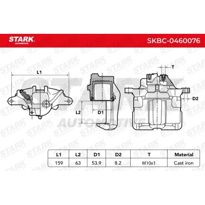 STARK Féknyereg - SKBC-0460076 - Image 3