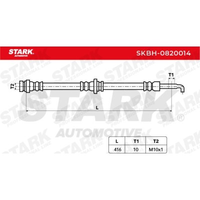 STARK Fékcső - SKBH-0820014 - Image 3