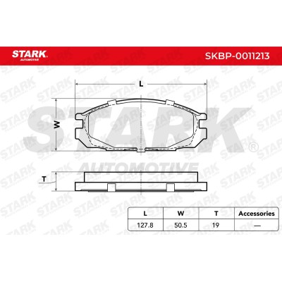 STARK Fékbetét készlet - SKBP-0011213 - Image 3