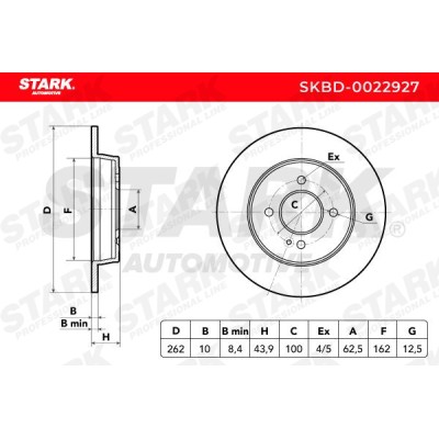 STARK Féktárcsa - SKBD-0022927 - Image 3