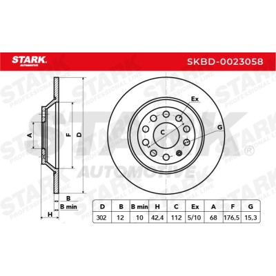 STARK Féktárcsa - SKBD-0023058 - Image 3