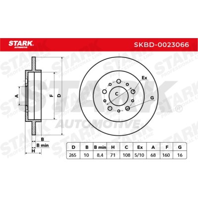 STARK Féktárcsa - SKBD-0023066 - Image 3