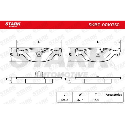 STARK Fékbetét készlet - SKBP-0010350 - Image 4