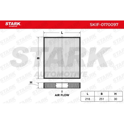 STARK Pollenszűrő - SKIF-0170097 - Image 3