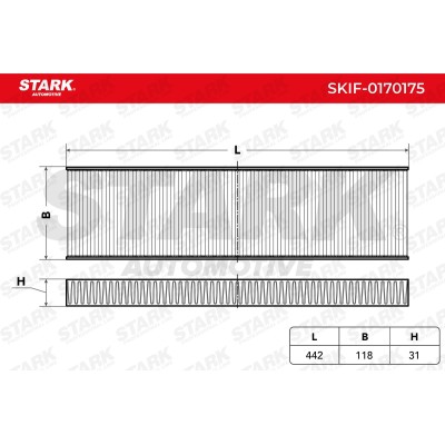 STARK Pollenszűrő - SKIF-0170175 - Image 4