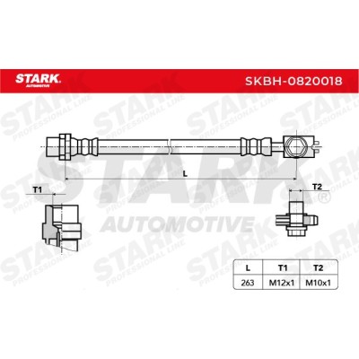 STARK Fékcső - SKBH-0820018 - Image 3