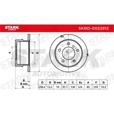 STARK Féktárcsa - SKBD-0022912 - Image 4