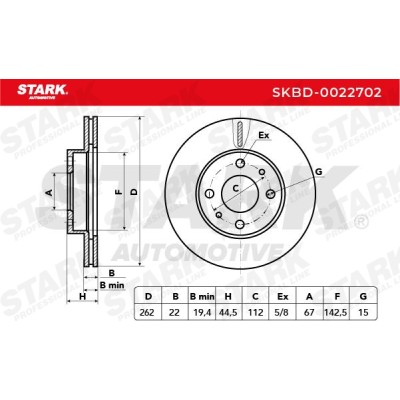 STARK Féktárcsa - SKBD-0022702 - Image 4