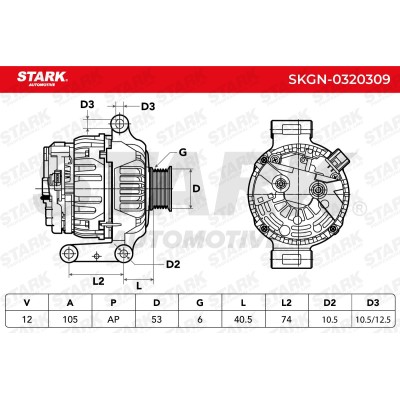 STARK Generátor - SKGN-0320309 - Image 4