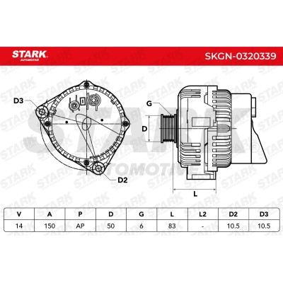 STARK Generátor - SKGN-0320339 - Image 4