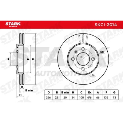 STARK Féktárcsa - SKCI-2014 - Image 5