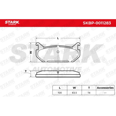 STARK Fékbetét készlet - SKBP-0011283 - Image 6