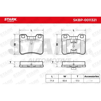 STARK Fékbetét készlet - SKBP-0011321 - Image 6