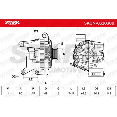 STARK Generátor - SKGN-0320308 - Image 6