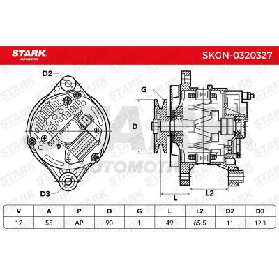 STARK Generátor - SKGN-0320327 - Image 6