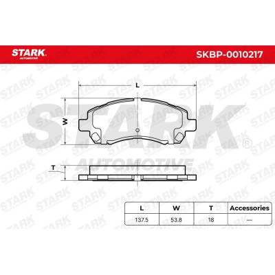 STARK Fékbetét készlet - SKBP-0010217 - Image 6