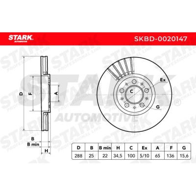 STARK Féktárcsa - SKBD-0020147 - Image 6