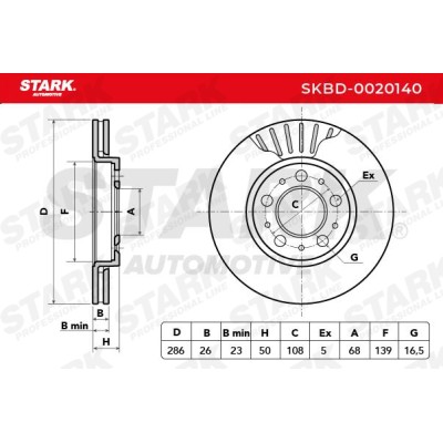 STARK Féktárcsa - SKBD-0020140 - Image 7