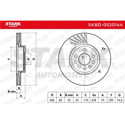 STARK Féktárcsa - SKBD-0020144 - Image 7
